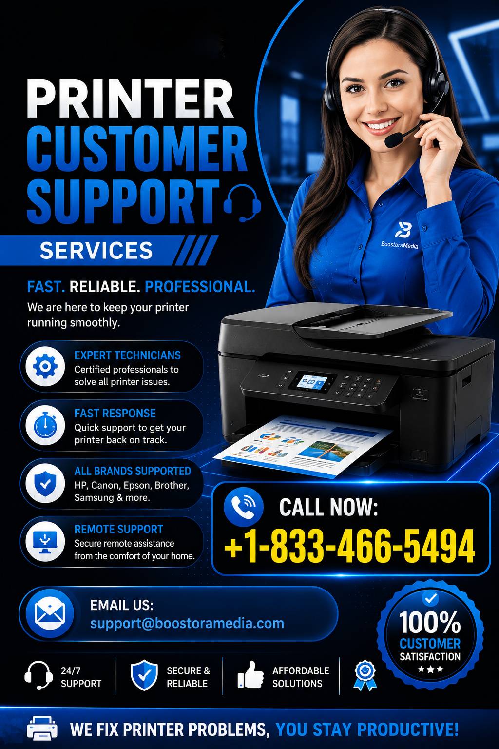 Printer Customer Support
